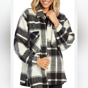 Jason Maxwell Monochrome Plaid Jacket
